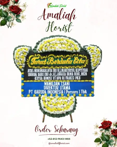 Papan Bunga Duka Barisan